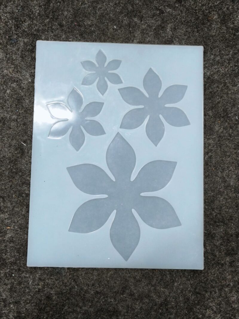 3D flower silicon mould for resin