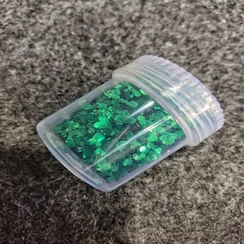 Green Glitter for Resin Art and Crafts