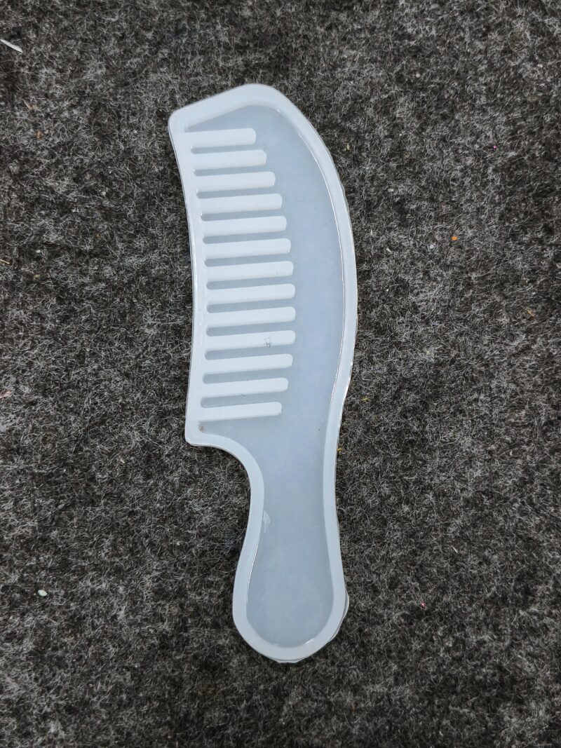 hair comb silicone mould for resin art