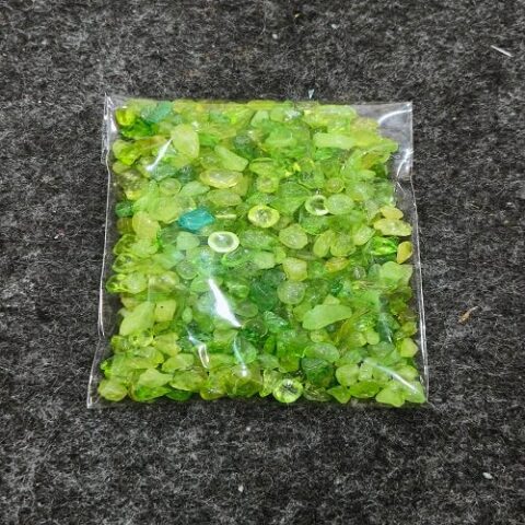 Parrot Green Stones for Resin Art