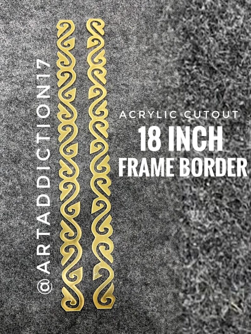 Frame Border Acrylic Cutout