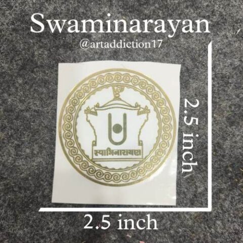 Swaminarayan Tilak Symbol Sticker