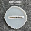 Couple Name Vinyl Sticker