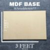 High-quality MDF Mantra Base for resin art projects available at Resin Art Studio by ArtAddiction17
