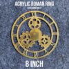 Acrylic Roman Clock Rings