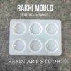 rakhi mould by resin art studio