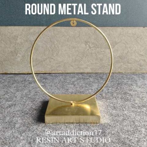 Gold Metal Ring Stand