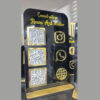 Compact QR Code Counter Stand