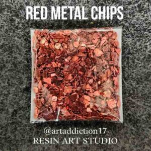 Red Metal Chips (30gm)